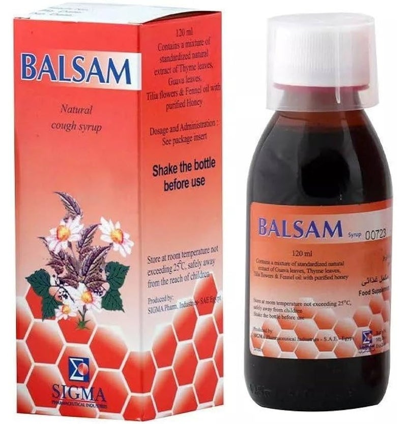 Balsam Natural Honey Cough Syrup 120 ml